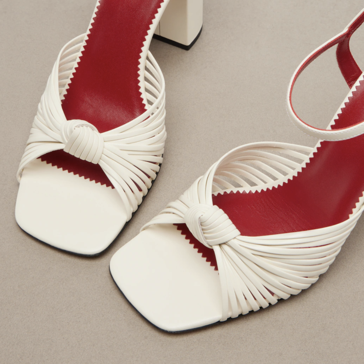 Valentino Garavani Annet Leather Slingback Sandals