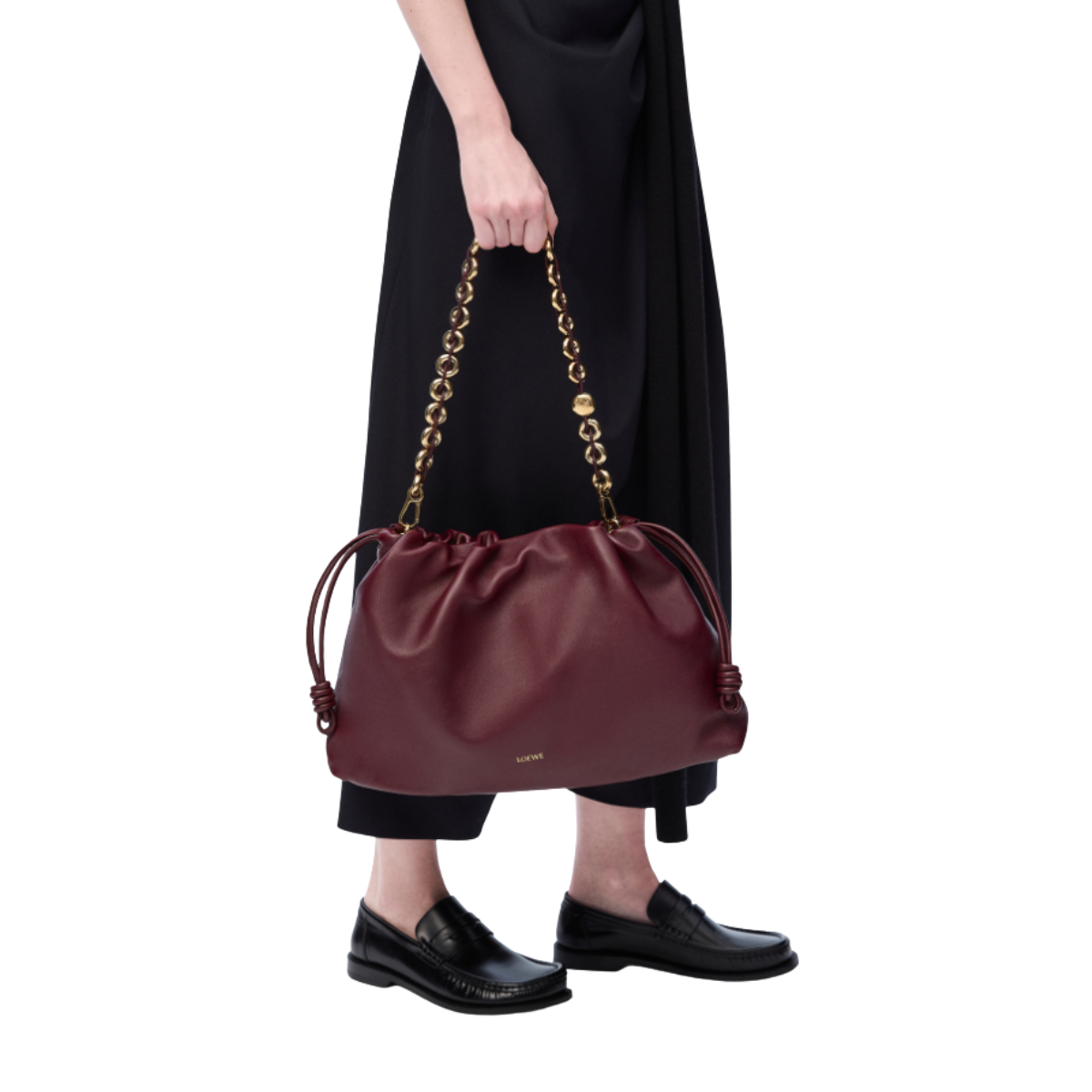 Loewe Large Flamenco Purse in Mellow Nappa Lambskin