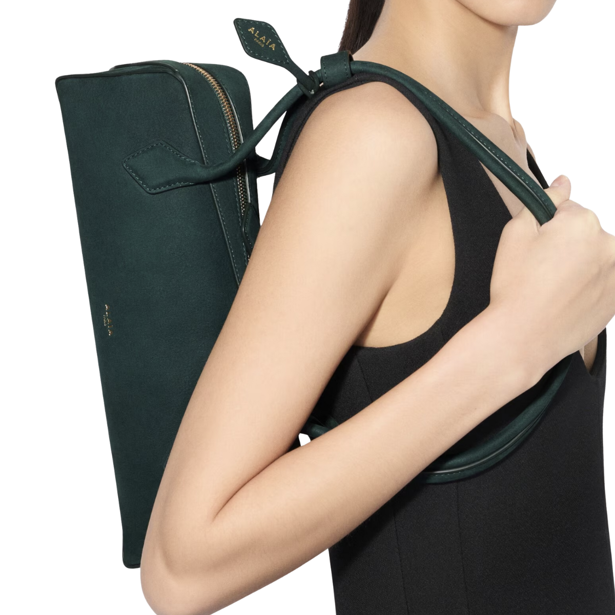 Alaïa Le Teckel Medium Bag in Nubuck