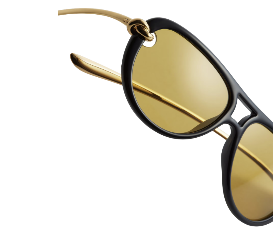 Bottega Veneta Knot Aviator Sunglasses