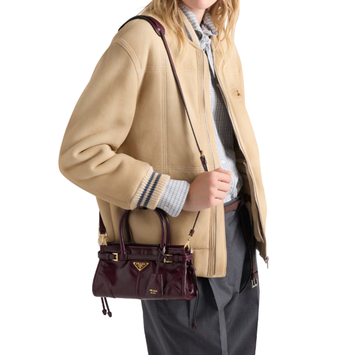 Prada Bonnie Leather Mini-Bag