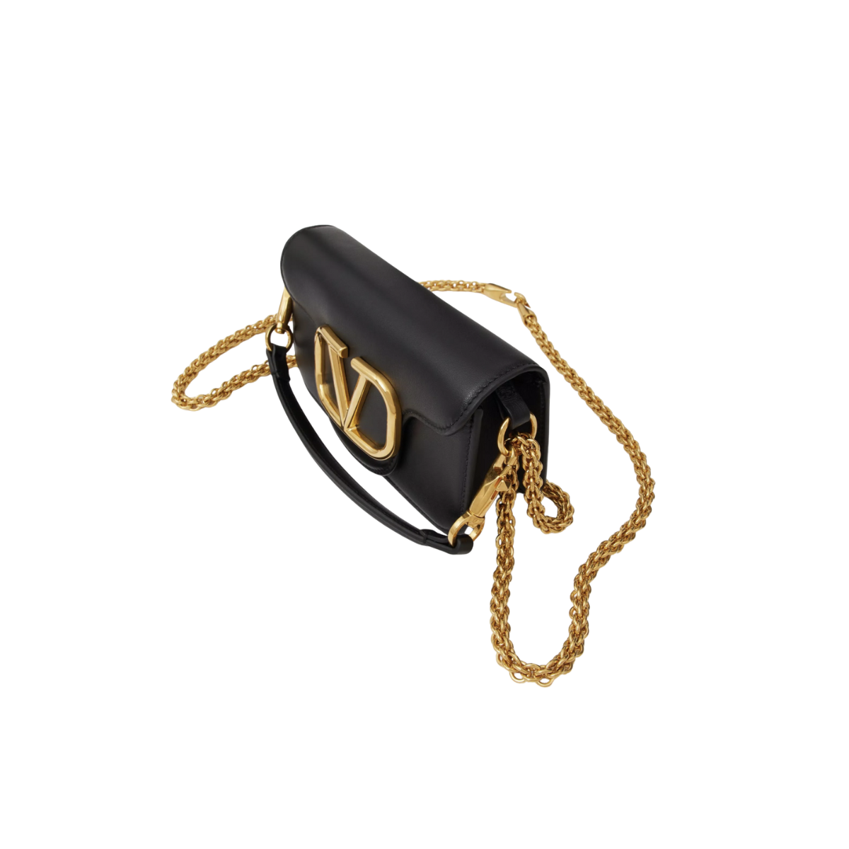 Valentino Garavani Locò Small Shoulder Bag In Calfskin