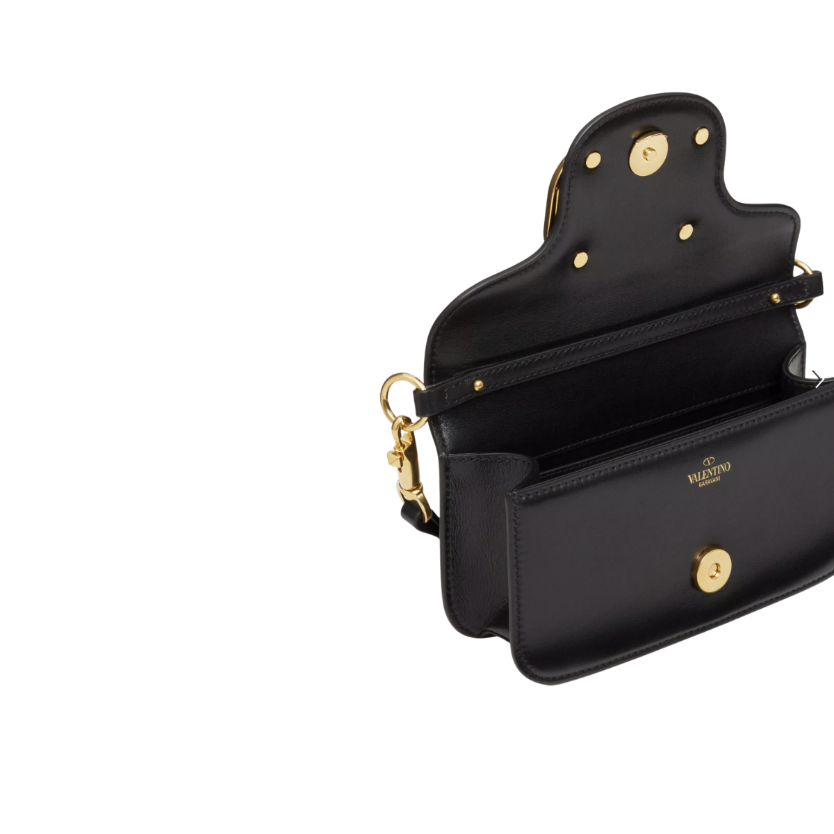 Valentino Garavani Locò Small Shoulder Bag In Calfskin