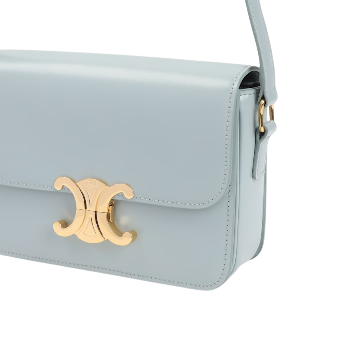 Celine Teen Triomphe Bag in Shiny Calfskin