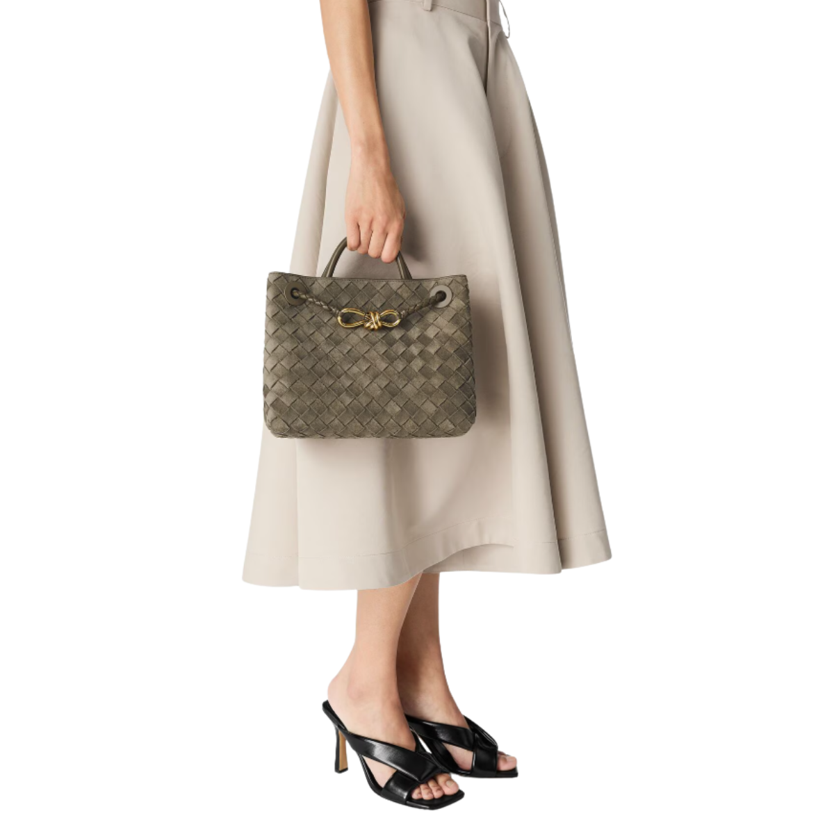Bottega Veneta Small Andiamo Suede