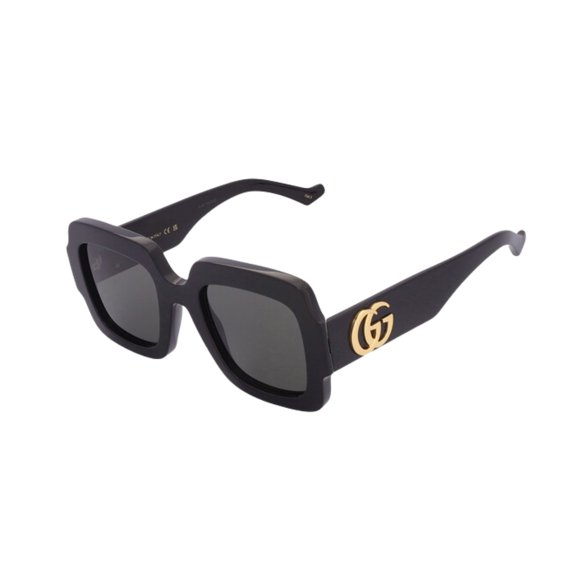Gucci Square Frame Double G Sunglasses