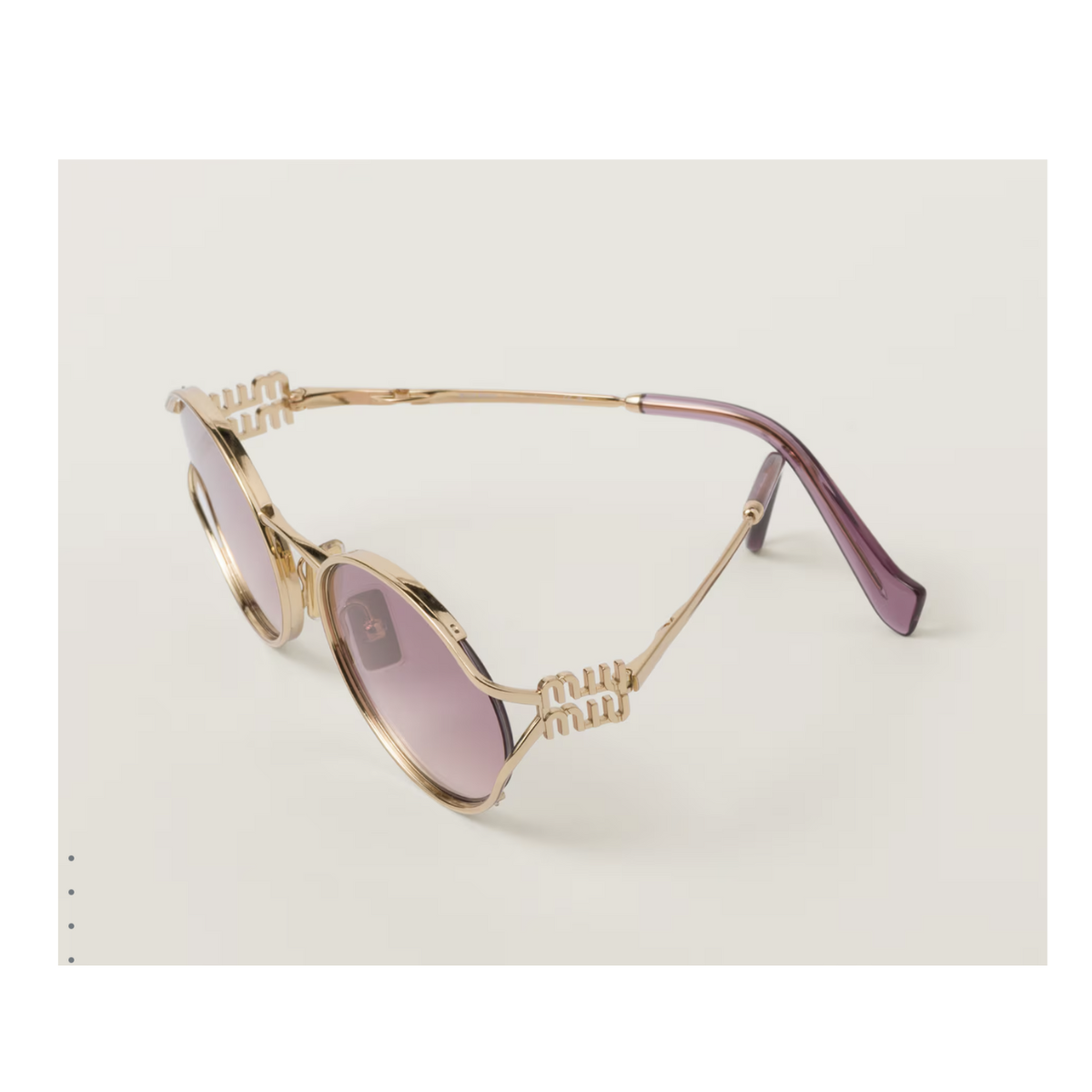 Miu Miu Logo sunglasses