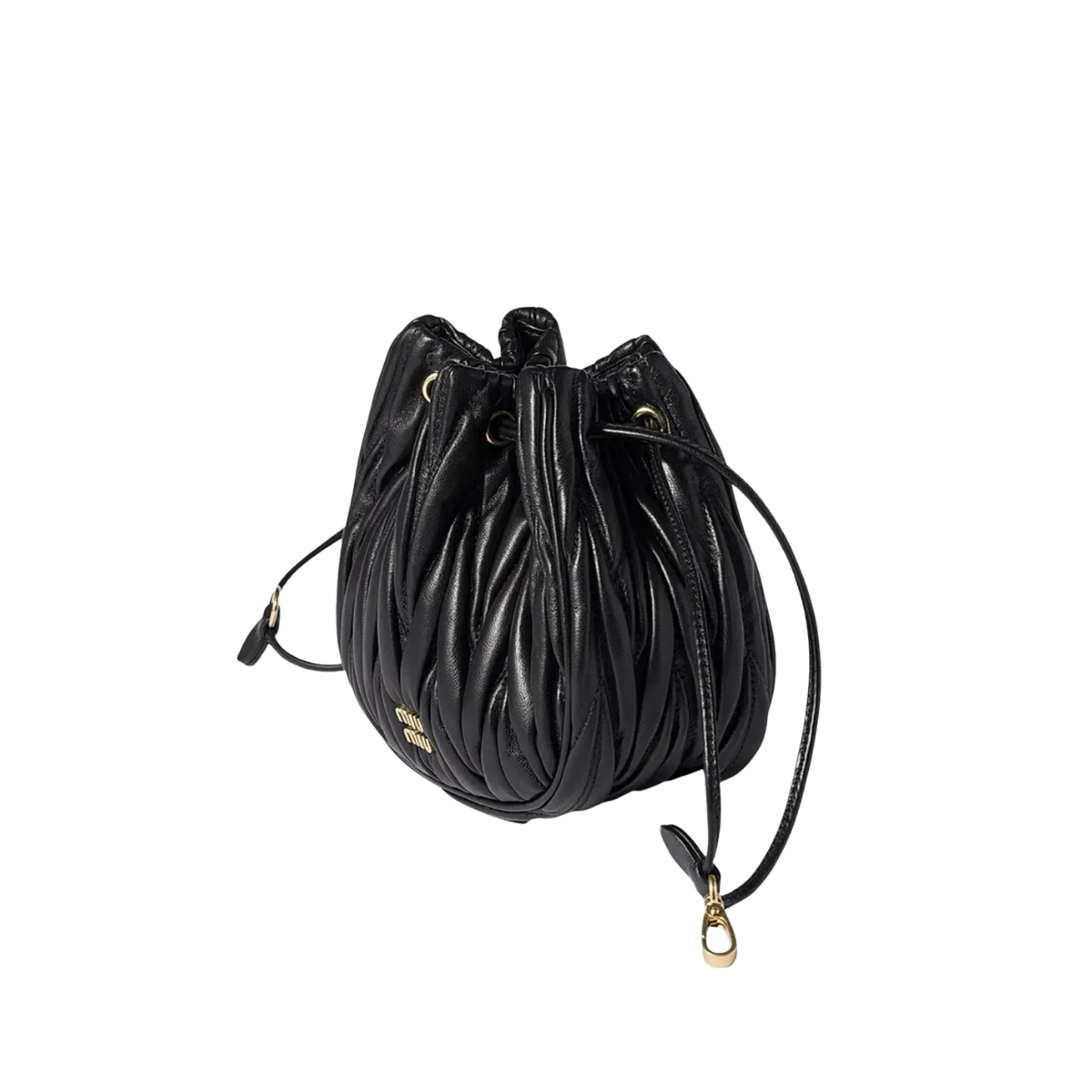 Miu Miu Matelassé Nappa Leather Pouch