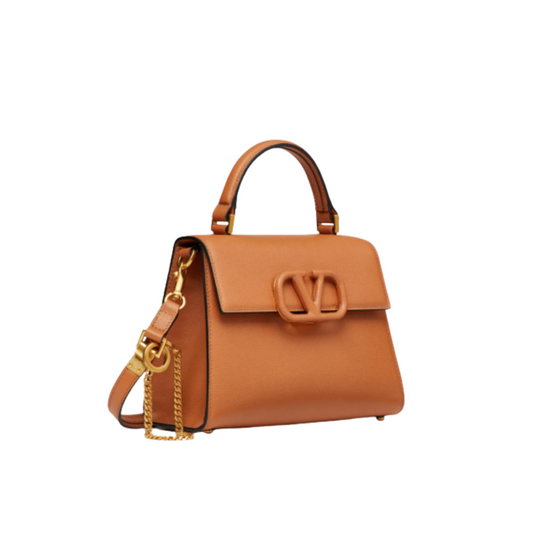 Valentino Small Vsling Grainy Calfskin Handbag