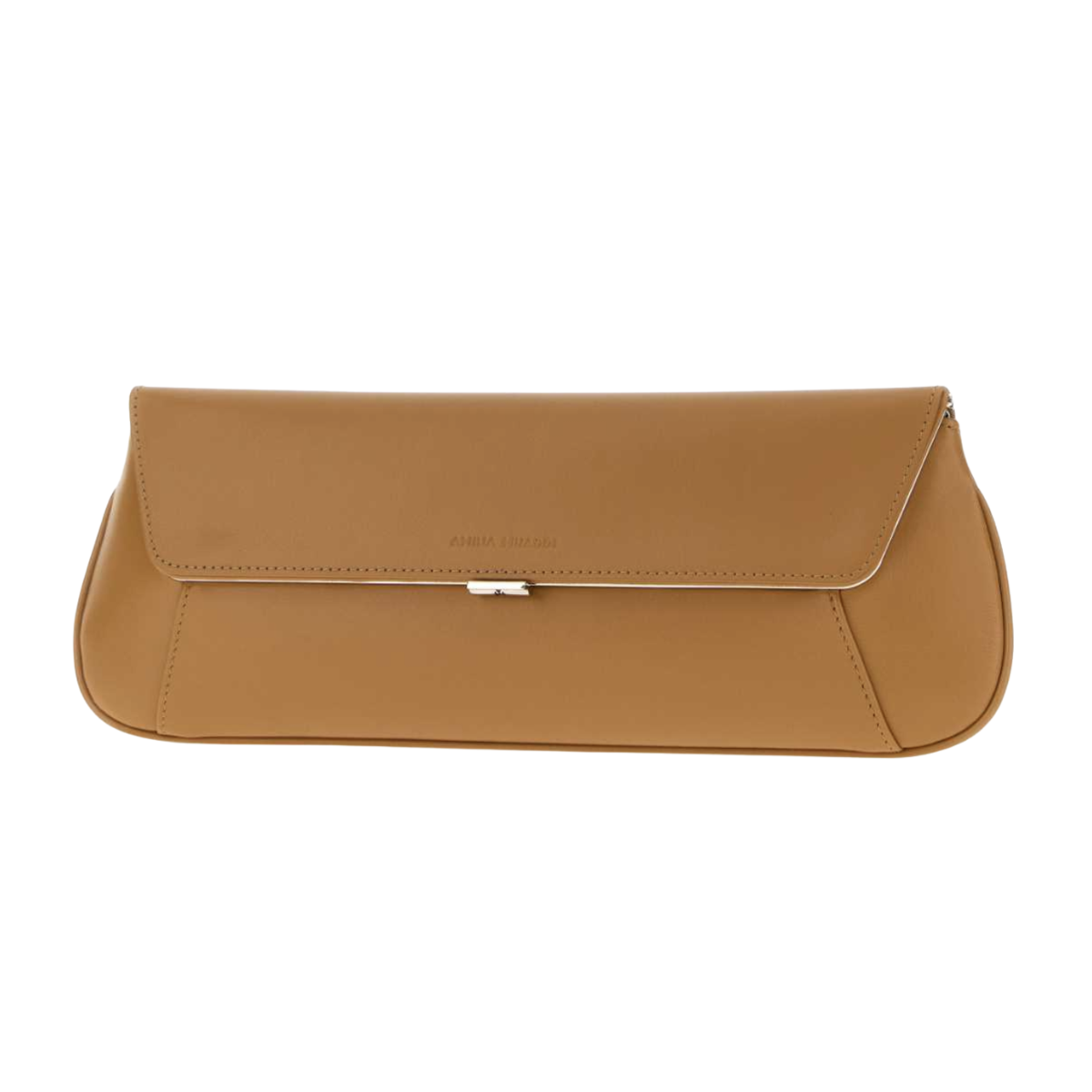 Amina Muaddi Ami Clutch Nappa
