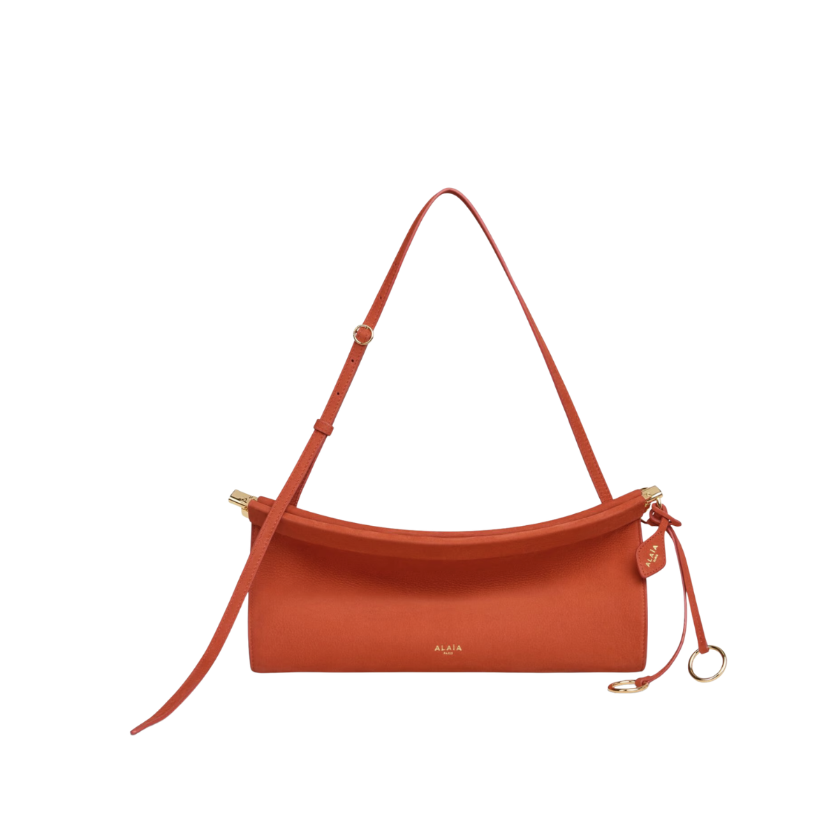 Alaia LE Click East West Medium Bag In Nubuck