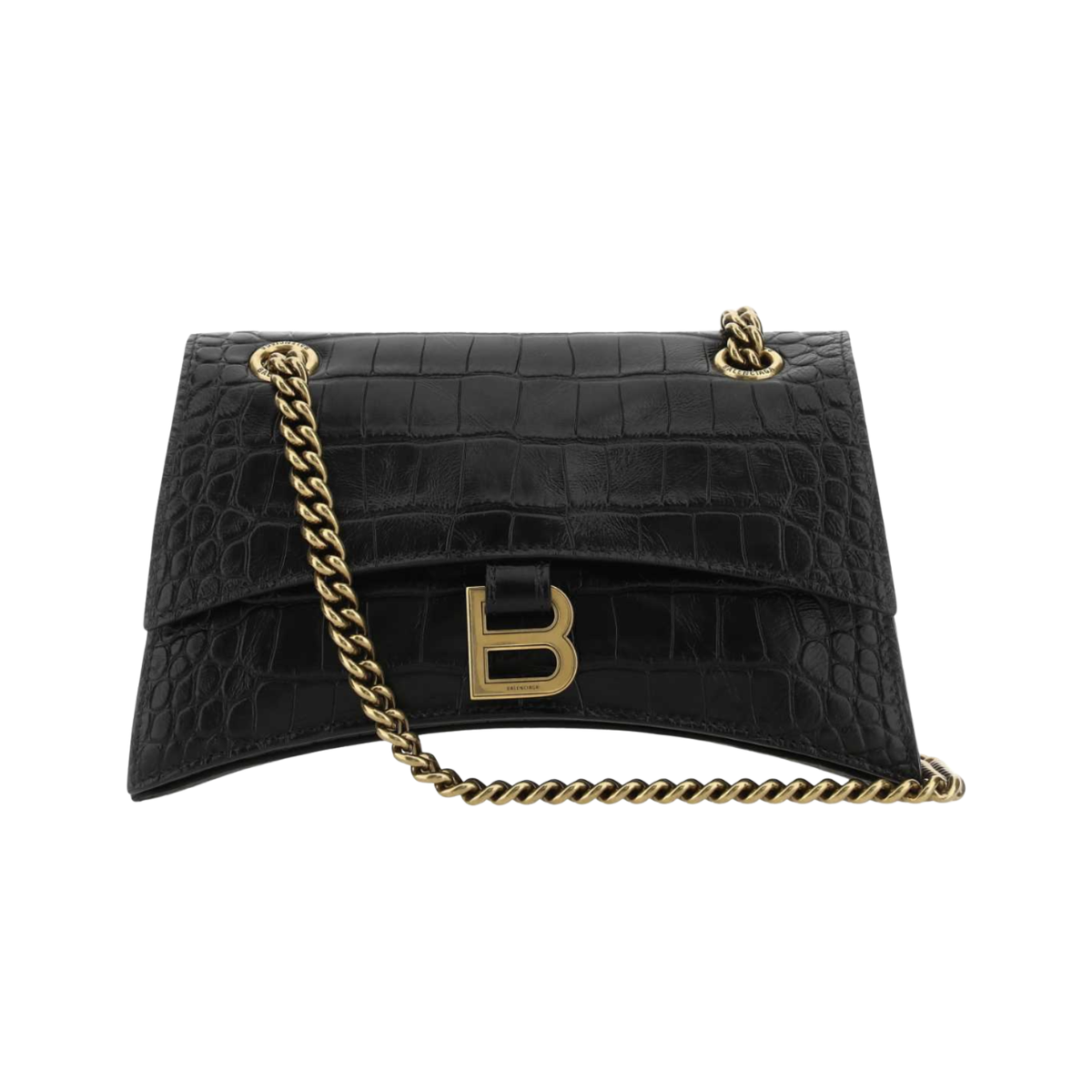 Balenciaga Crush S Shoulder Bag black