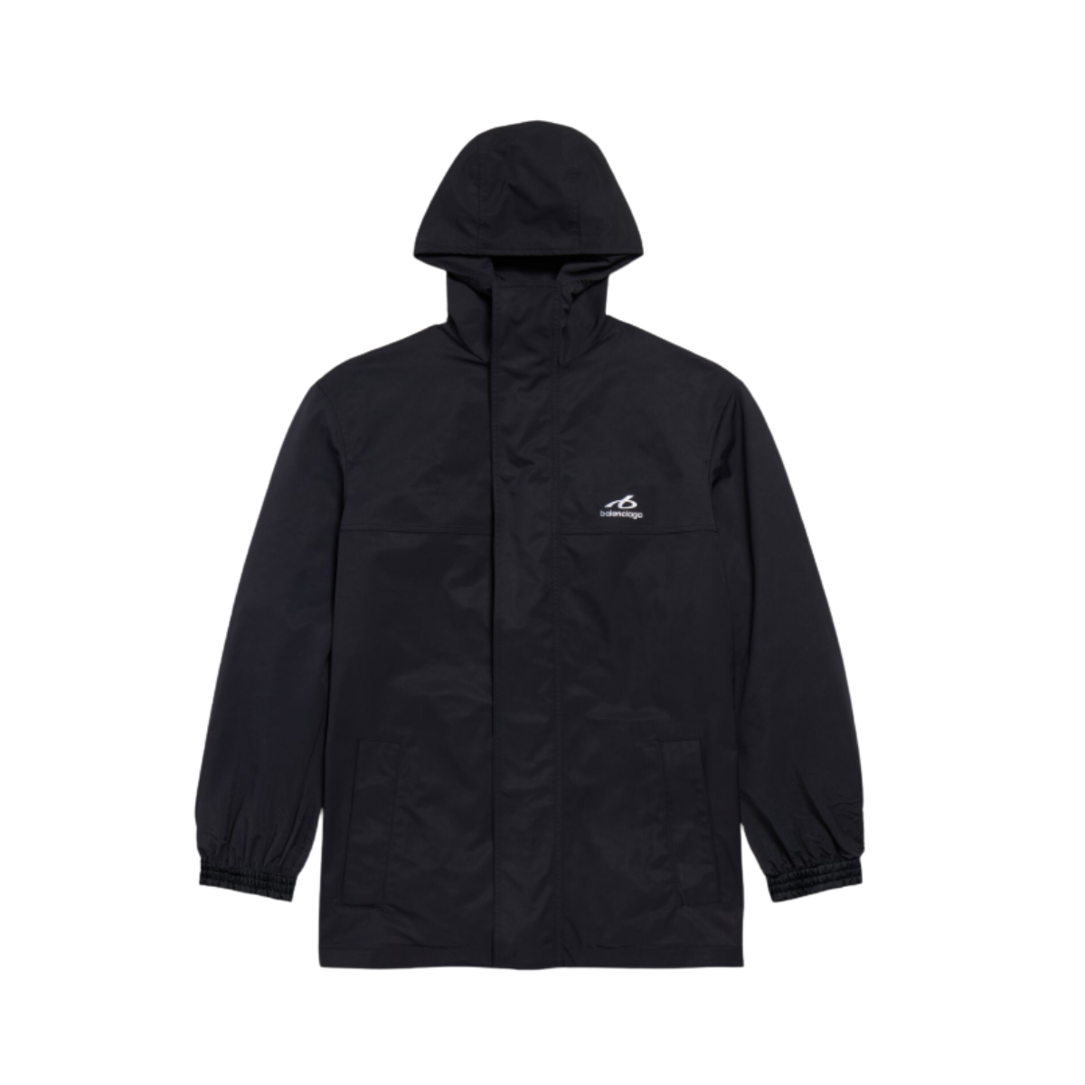 Balenciaga Men's Techwear Windbreaker in Black