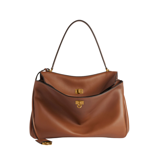 Balenciaga Rodeo Handbag Medium in New Tan