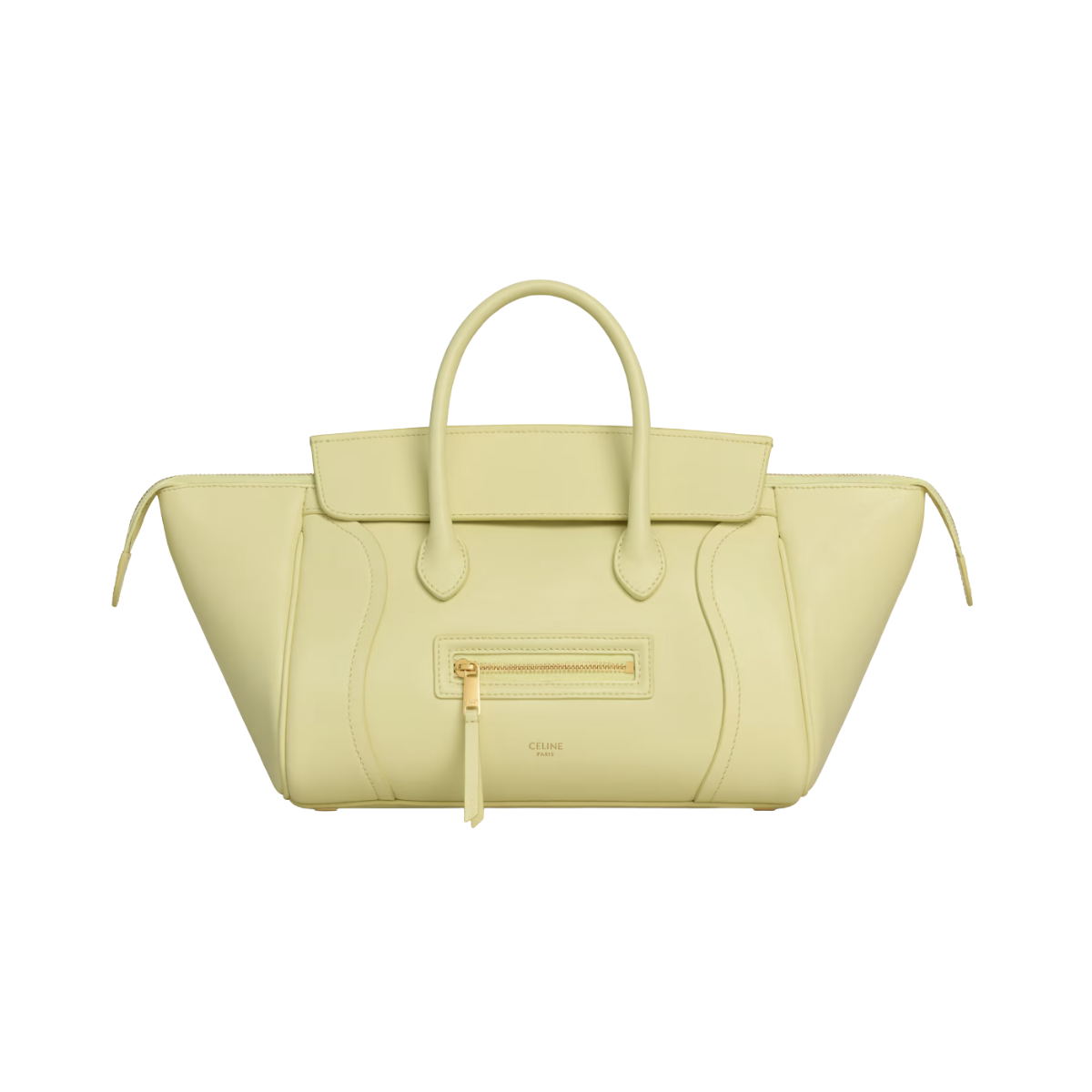 Celine Little Luggage in Supple Shiny Lambskin