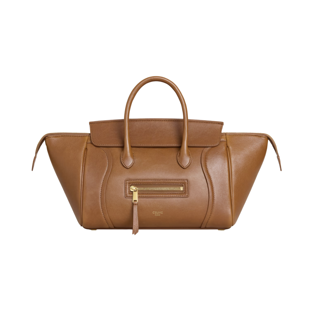 Celine Little Luggage in Supple Shiny Lambskin