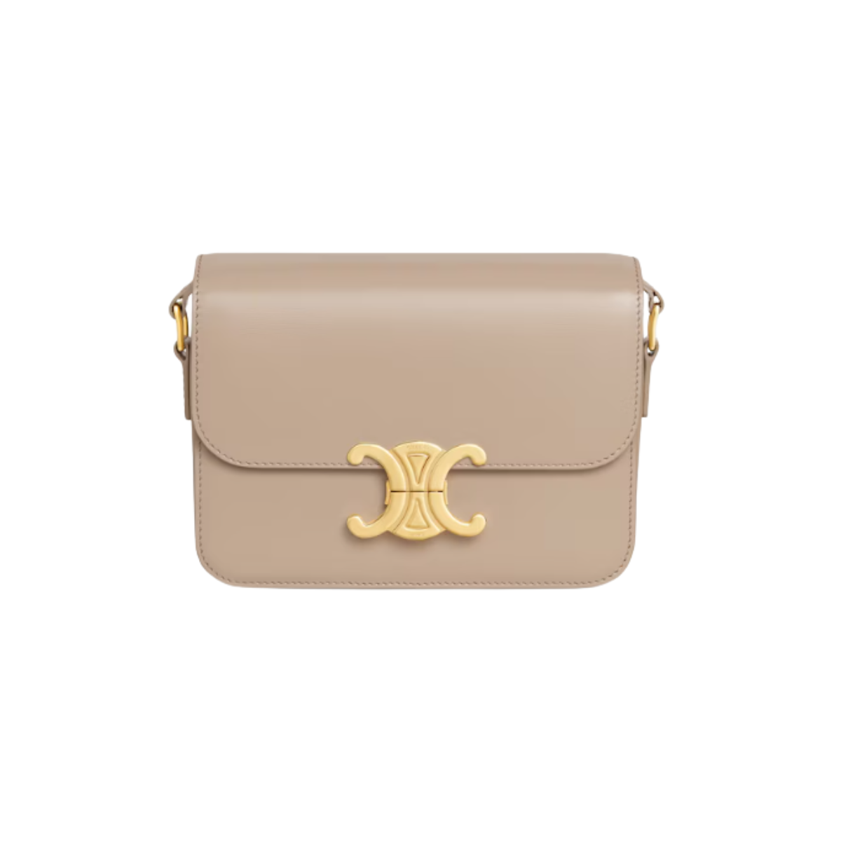 Celine TEEN TRIOMPHE BAG IN shiny calfskin