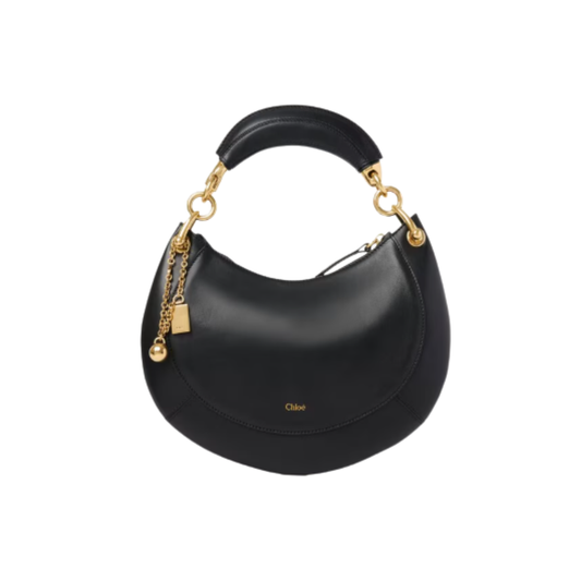 Chloé Small Banana Zipped Hobo in Soft Leather