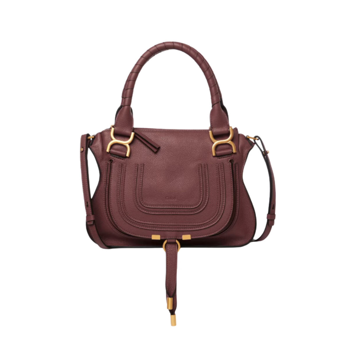Chloé Small Marcie Bag in Grained Leather