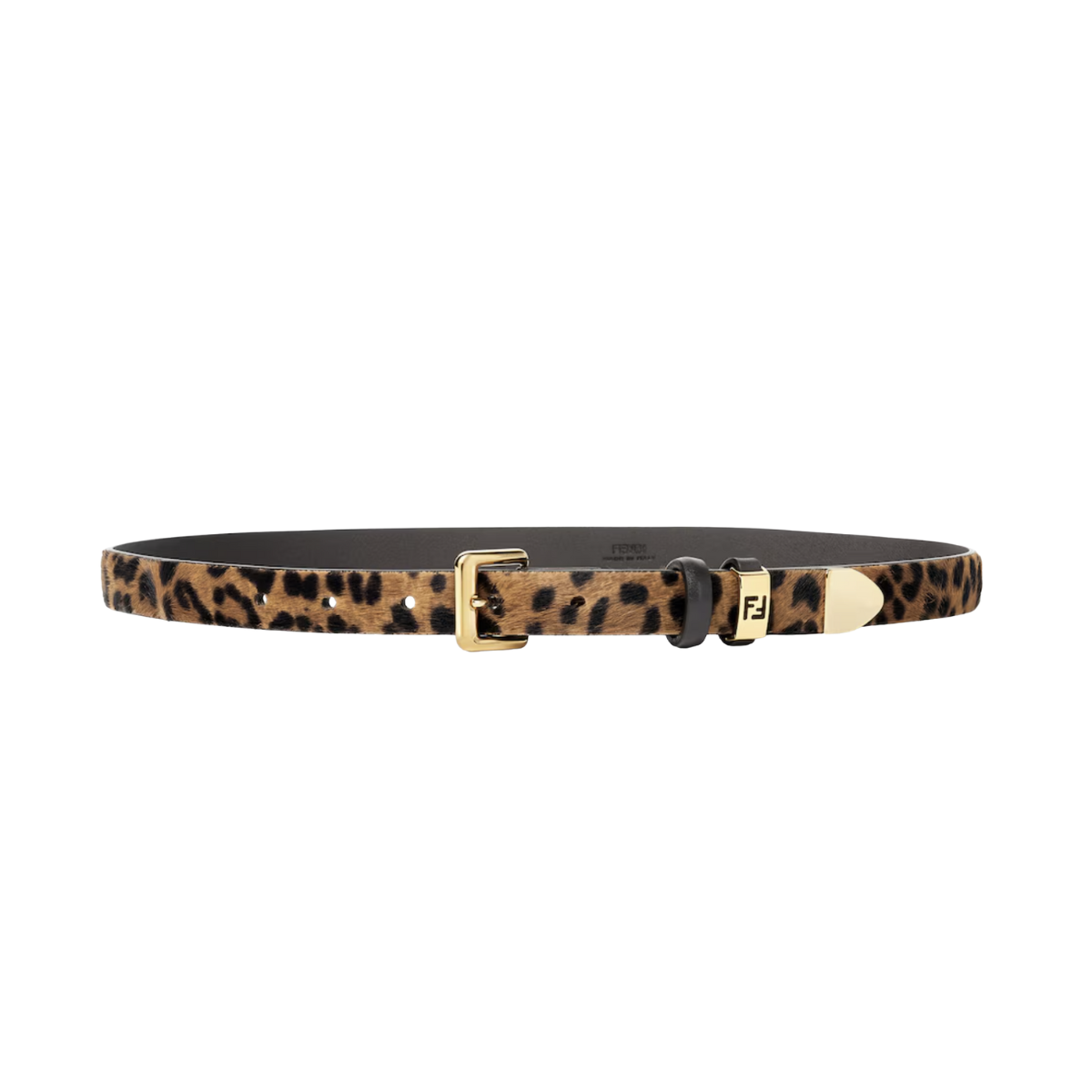 Fendi Forever Belt Brown Calfskin Belt