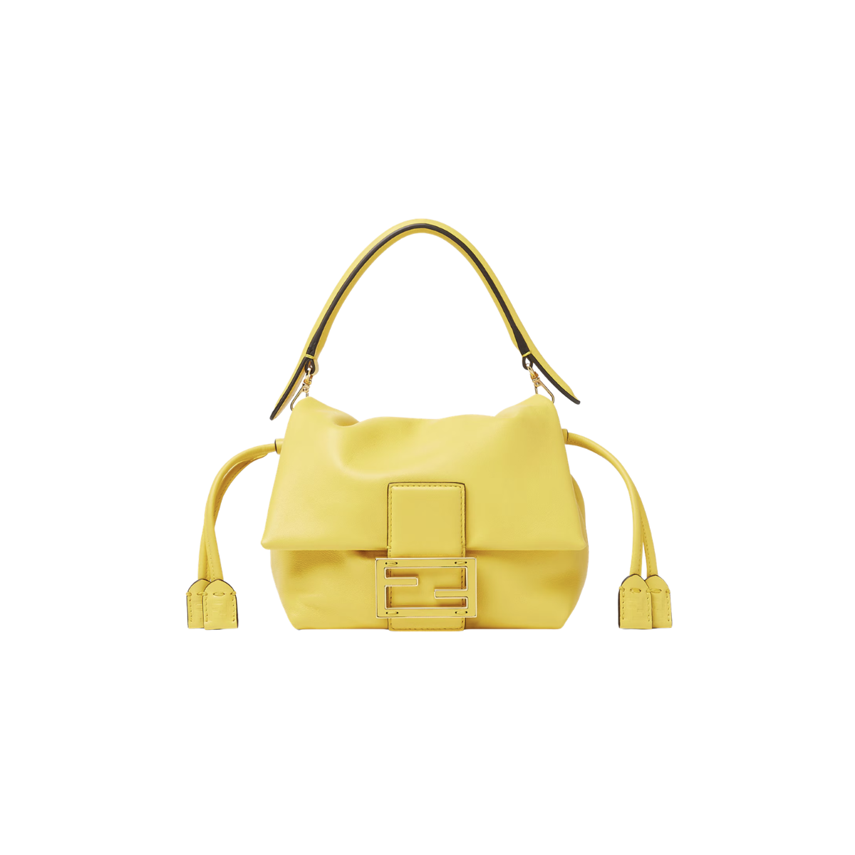 Fendi Mamma Baguette Small yellow