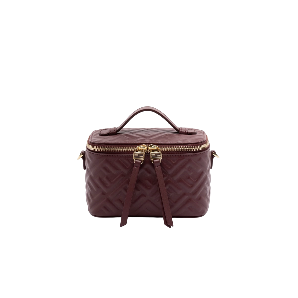 Fendi Vanity Nappa Leather Mini-Bag with FF Motif