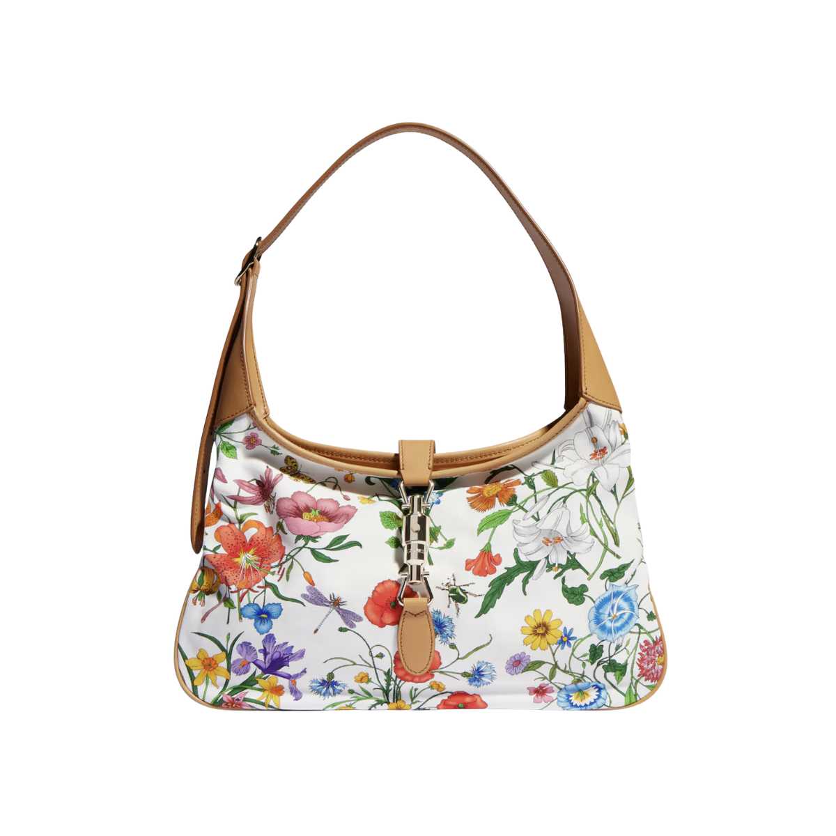Gucci Jackie 1961 Medium Shoulder Bag floral
