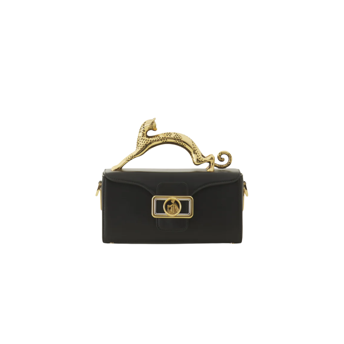 Lanvin Nano Pencil Cat Leather Bag