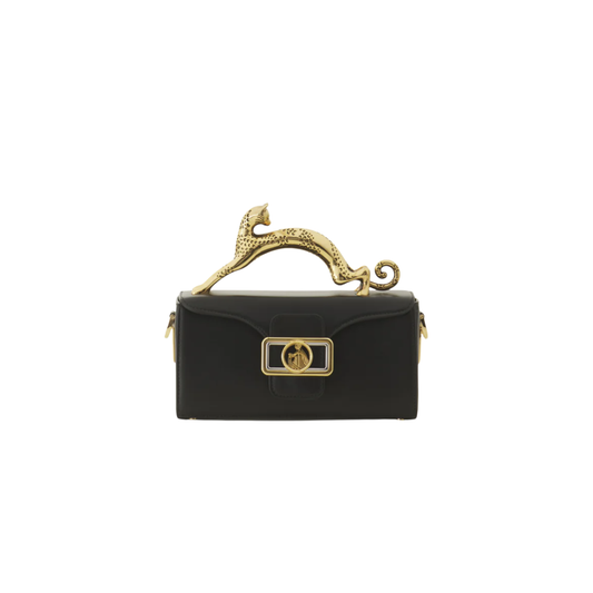 Lanvin Nano Pencil Cat Leather Bag