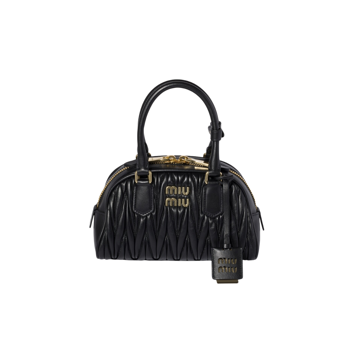 Miu Miu Arcadie Matelassé Nappa Leather Bag