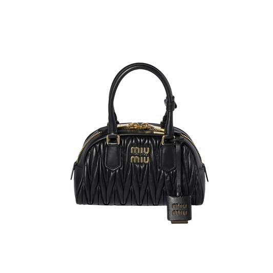Miu Miu Arcadie Matelassé Nappa Leather Bag