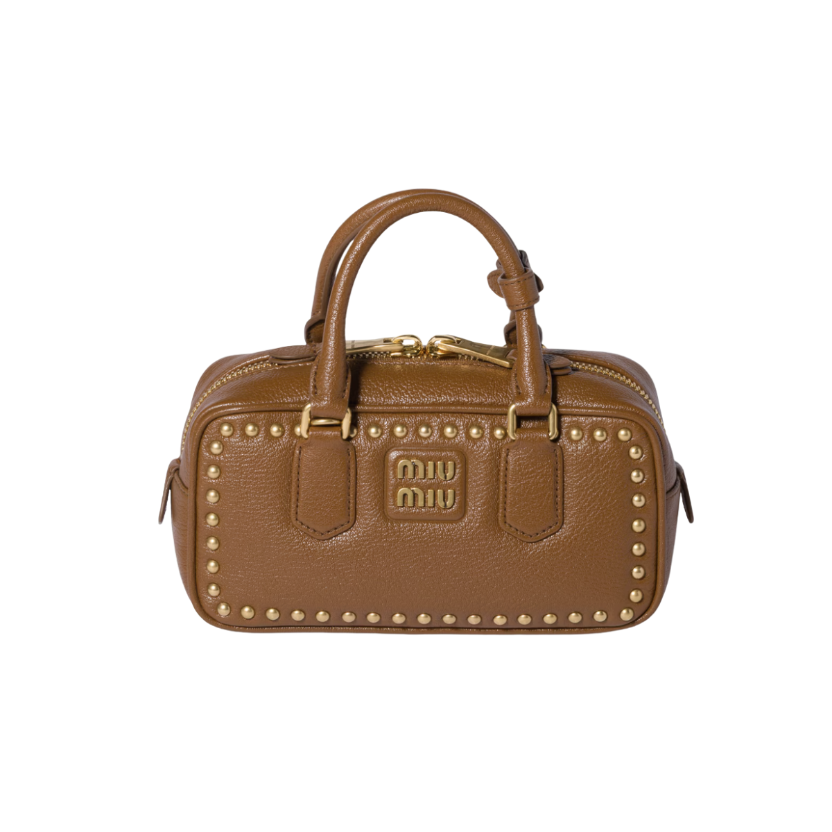 Miu Miu Arcadie Studded Leather Bag