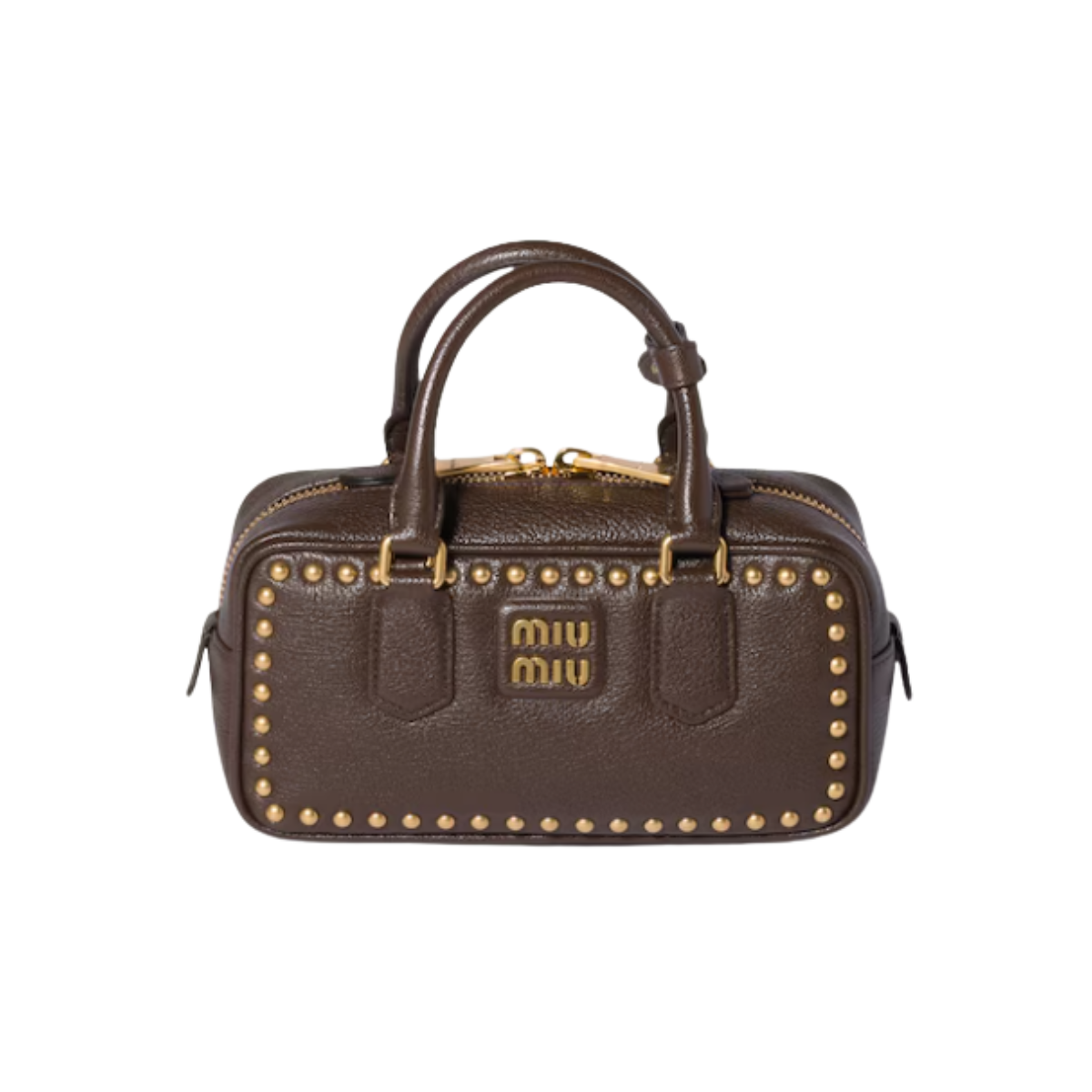 Miu Miu Arcadie Studded Leather Bag