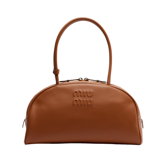 Miu Miu Beau Large Leather Shoulder Bag