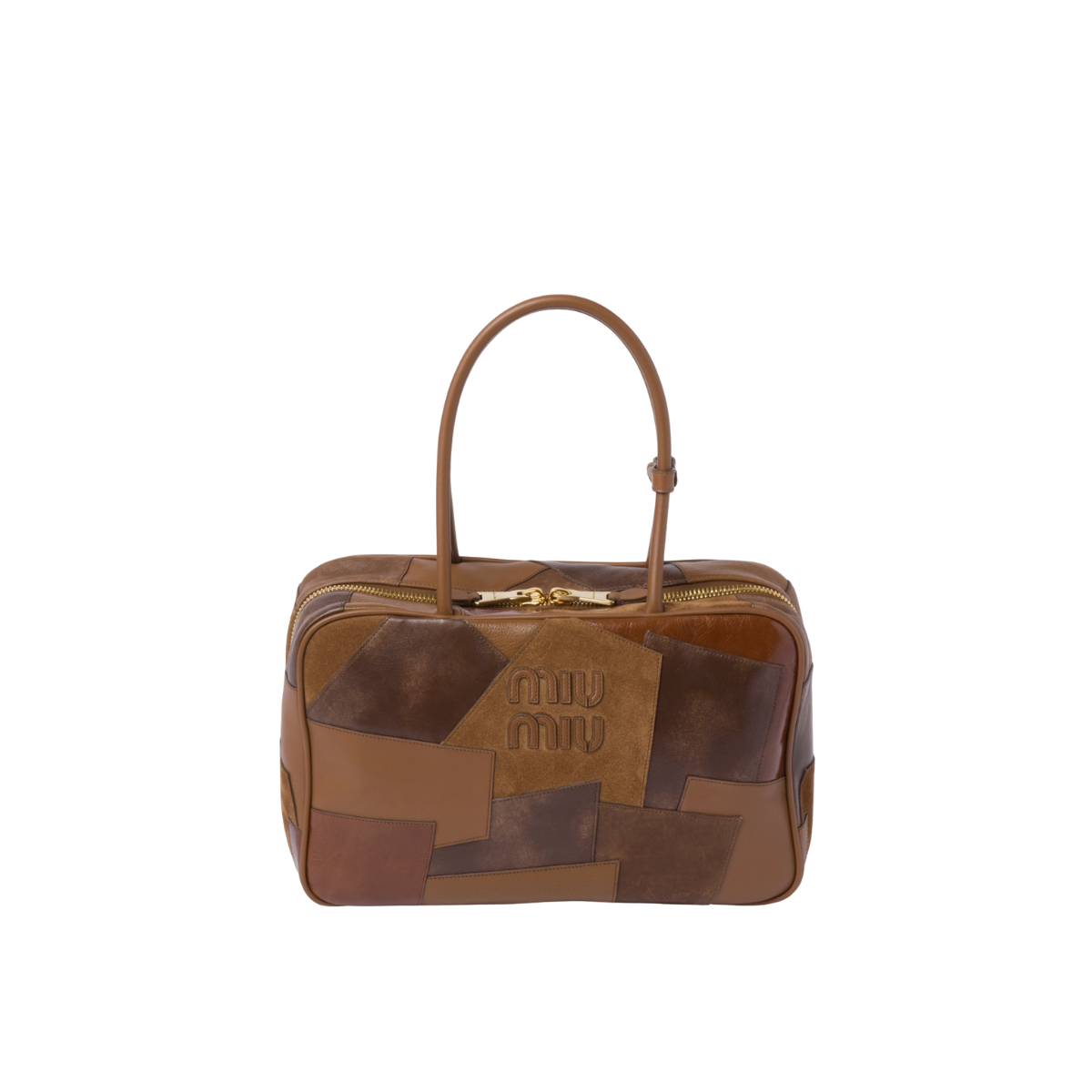 Miu Miu Leather Patchwork Beau Bag