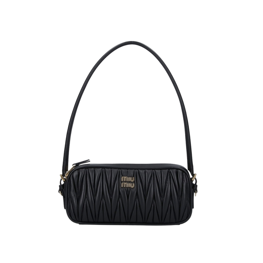 Miu Miu Matelassé Nappa Leather Pouch
