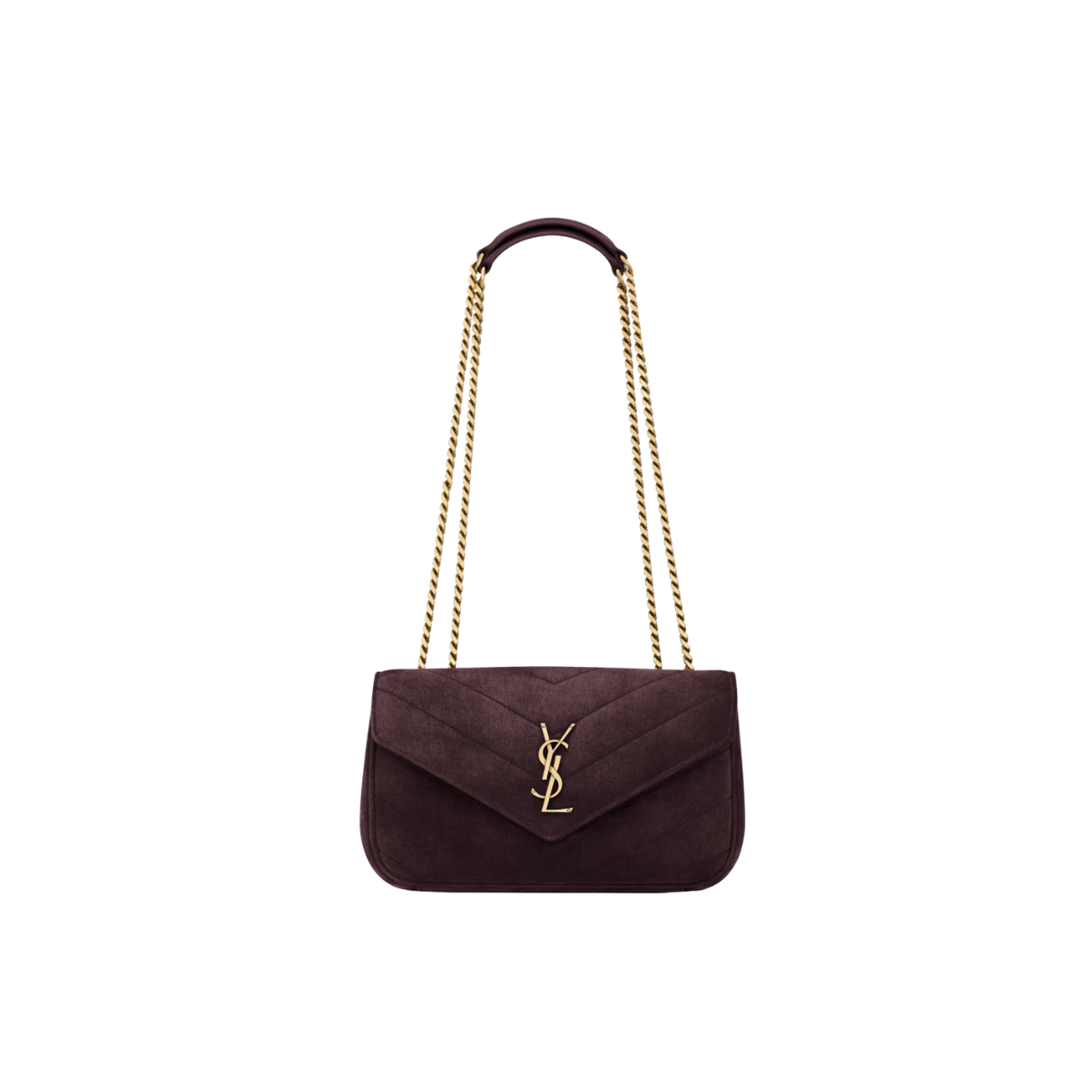Saint Laurent LOULOU Small in MATELASSÉ Suede