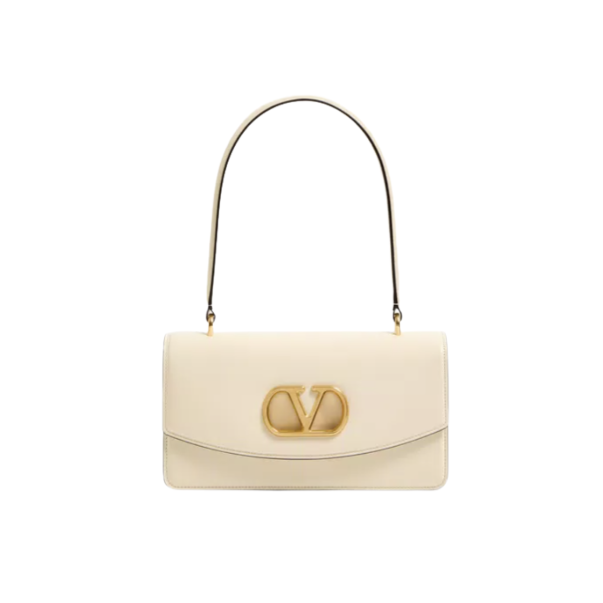 Valentino Garavani Vain Bag With Handle In Shiny Calfskin