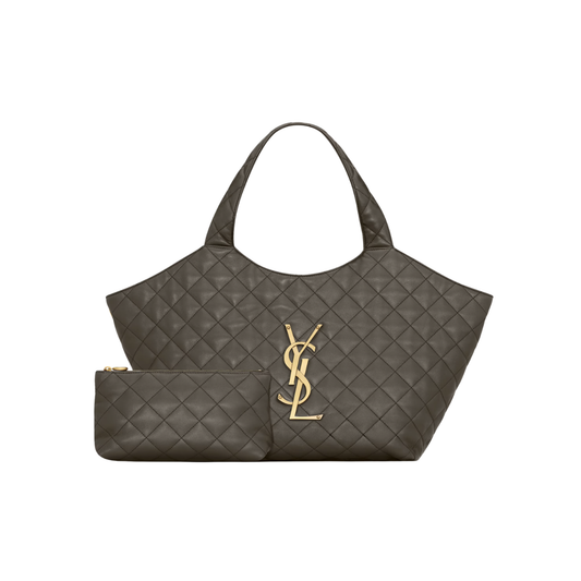 Saint Laurent Icare Medium in Quilted Nappa