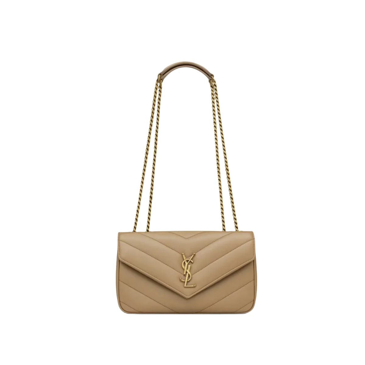 Saint Laurent LOULOU small in MATELASSÉ lambskin