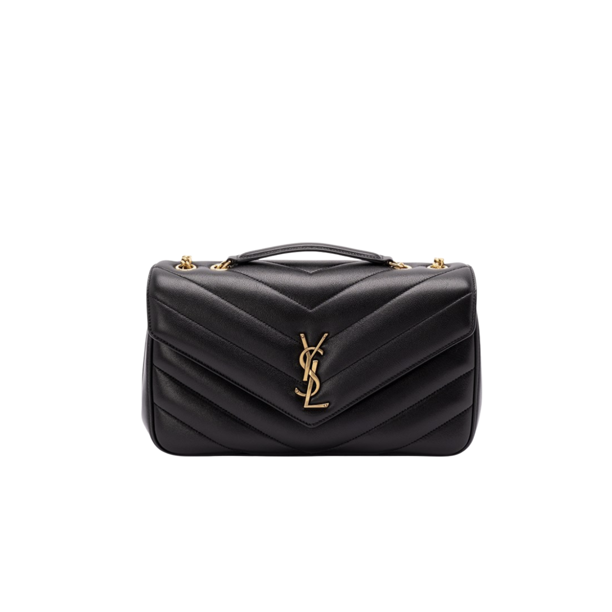 Saint Laurent LOULOU medium in MATELASSÉ lambskin