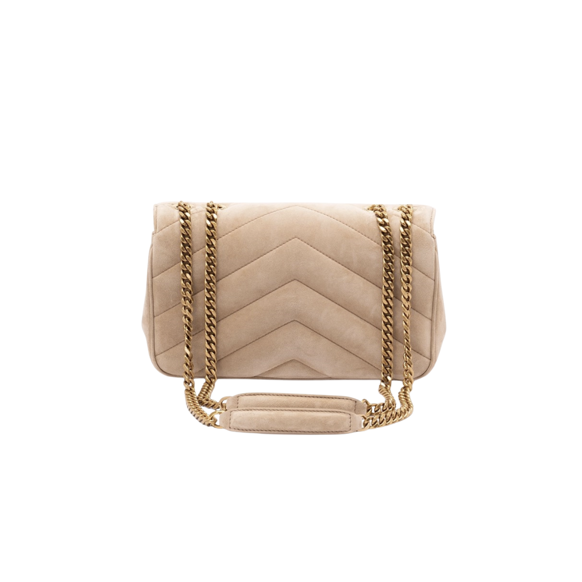 Saint Laurent LOULOU small in MATELASSÉ suede
