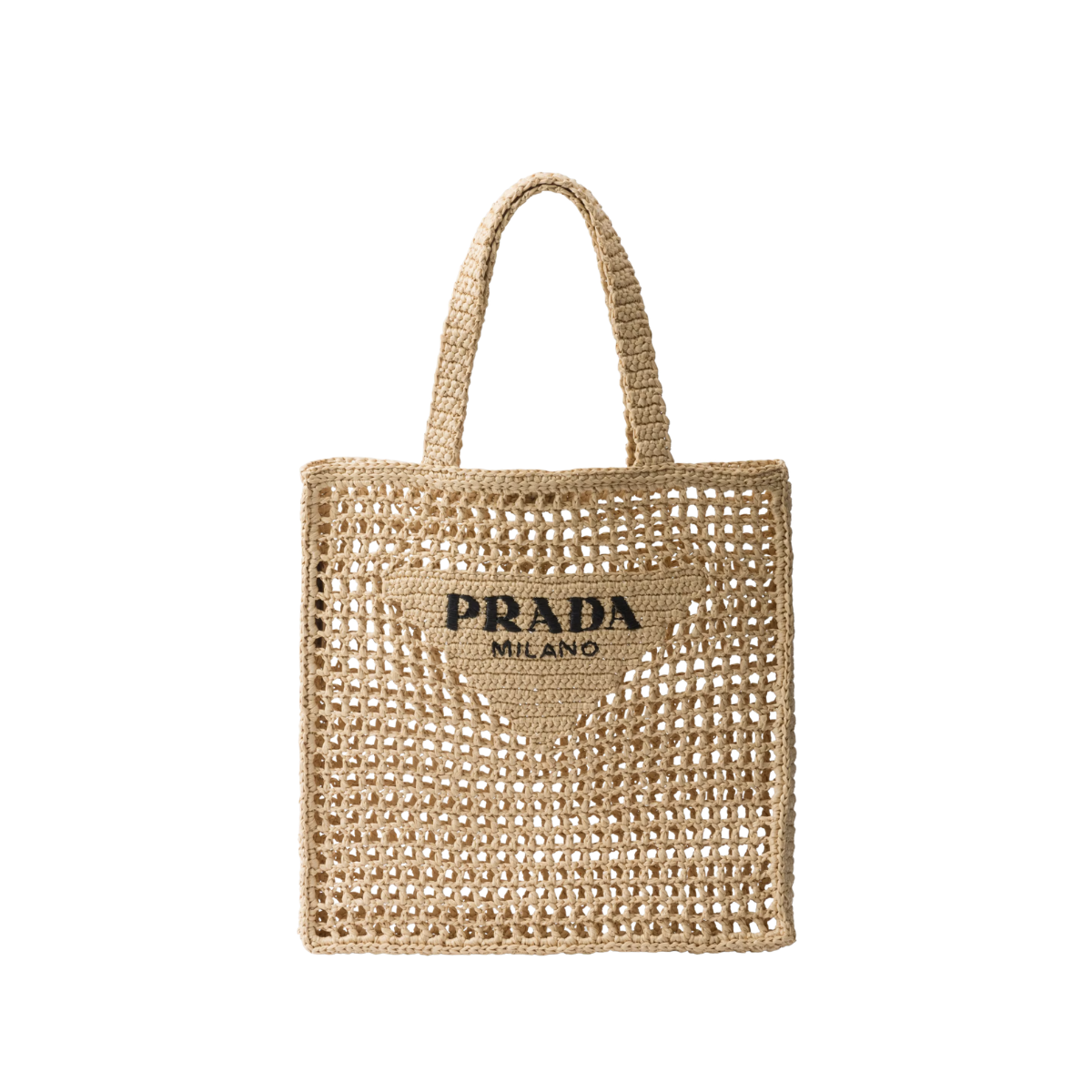Prada Crochet Tote Bag