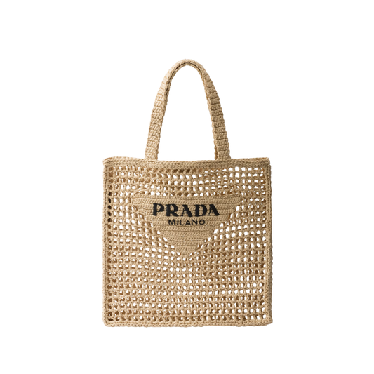 Prada Crochet Tote Bag