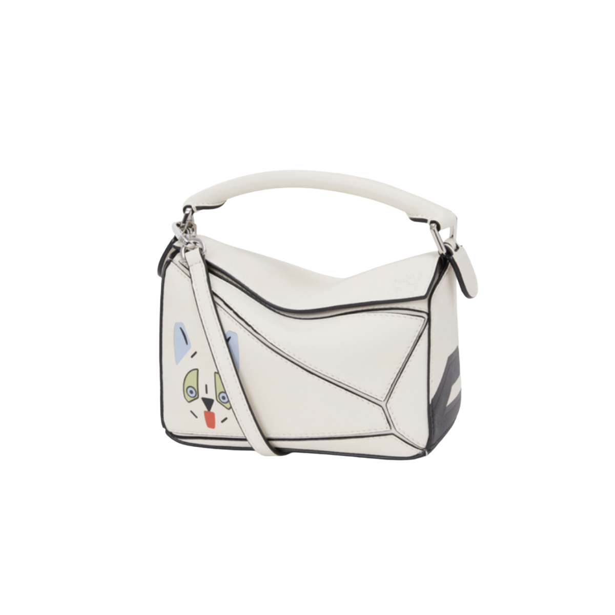 Loewe Futurist Cat Mini Puzzle Bag in Classic Calfskin