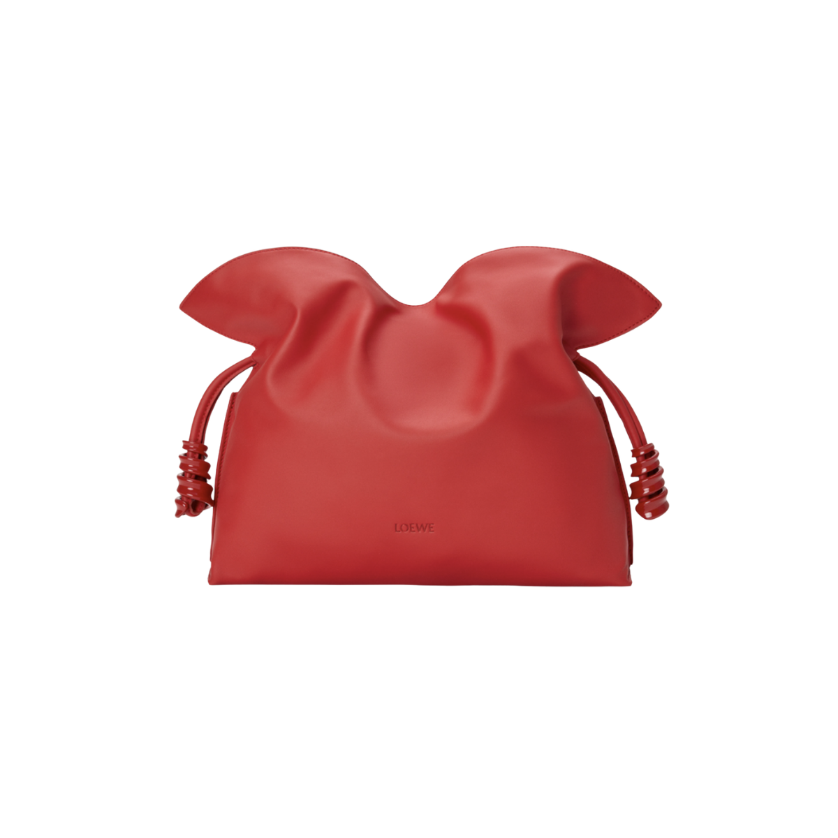 Loewe Medium Coil Flamenco Clutch in Nappa Calfskin