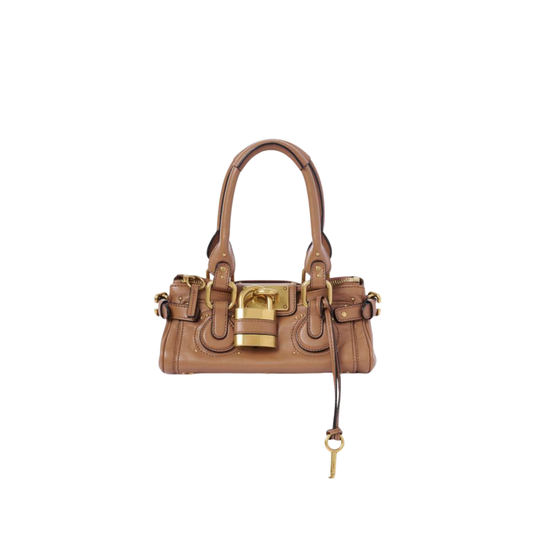 Chloé Small Paddington Bag in Grained Leather