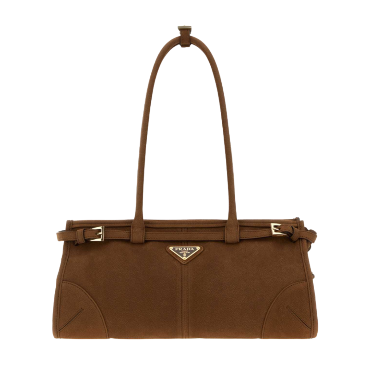 Prada Bonnie Medium Suede Handbag