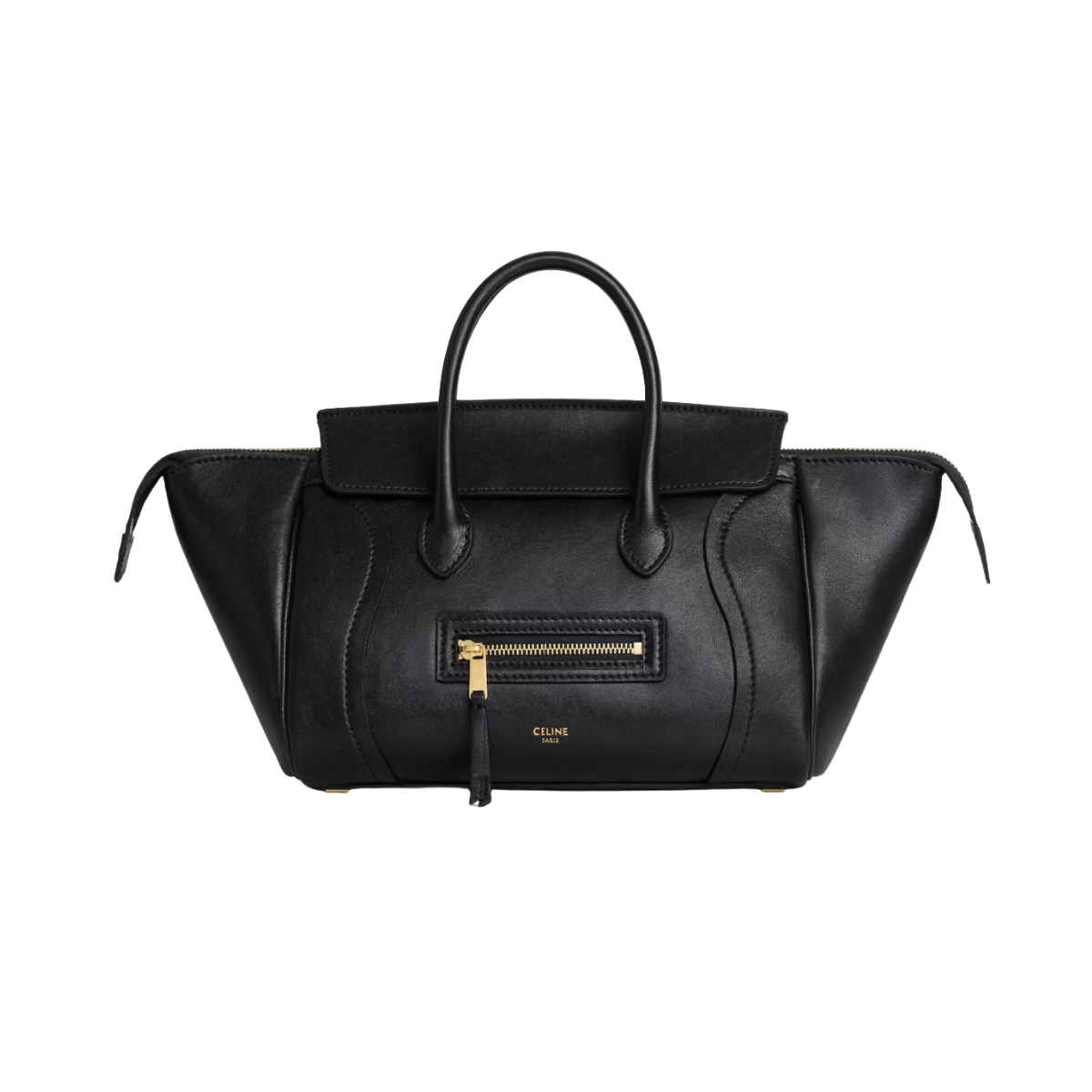 Celine Little Luggage in Supple Shiny Lambskin