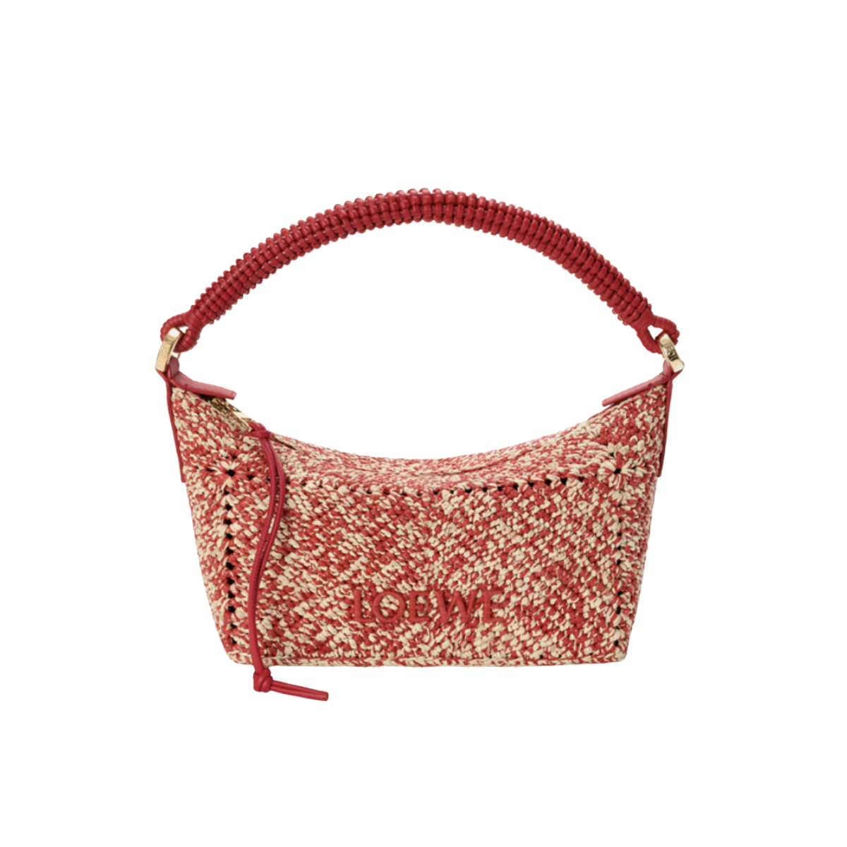 Loewe Cala Mini Bag in Melange Raffia